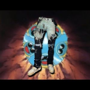 Custom Stacked Jeans